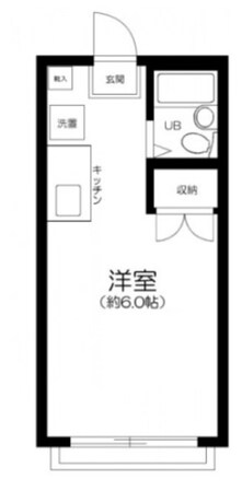 市川駅 徒歩2分 2階の物件間取画像